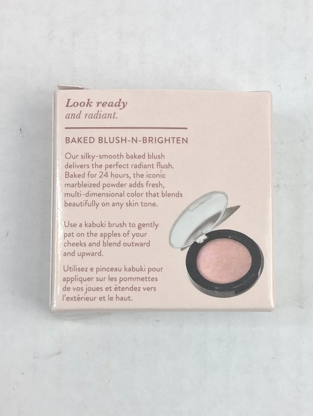 Laura Geller Baked N Brighten Marbleized Blush Travel Size: Eternal Rose